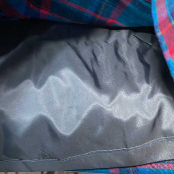 Pendleton vintage 100% virgin wool pleated plaid midi skirt - Picture 7 of 7